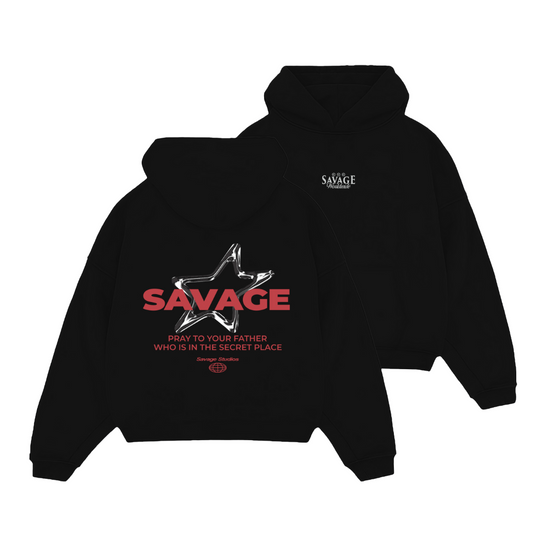Hoodie Negro Star