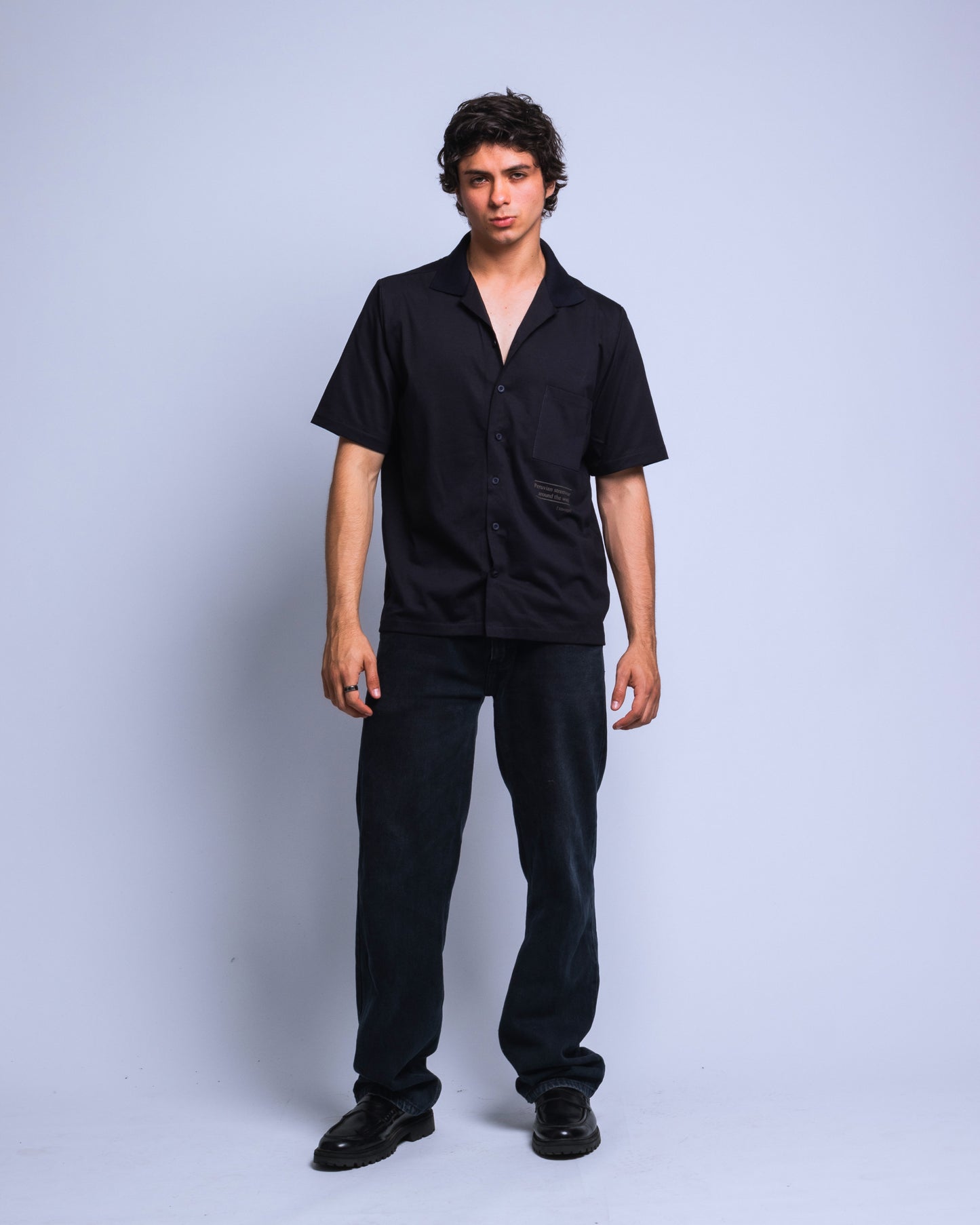 Camisa Savage Azul Noche