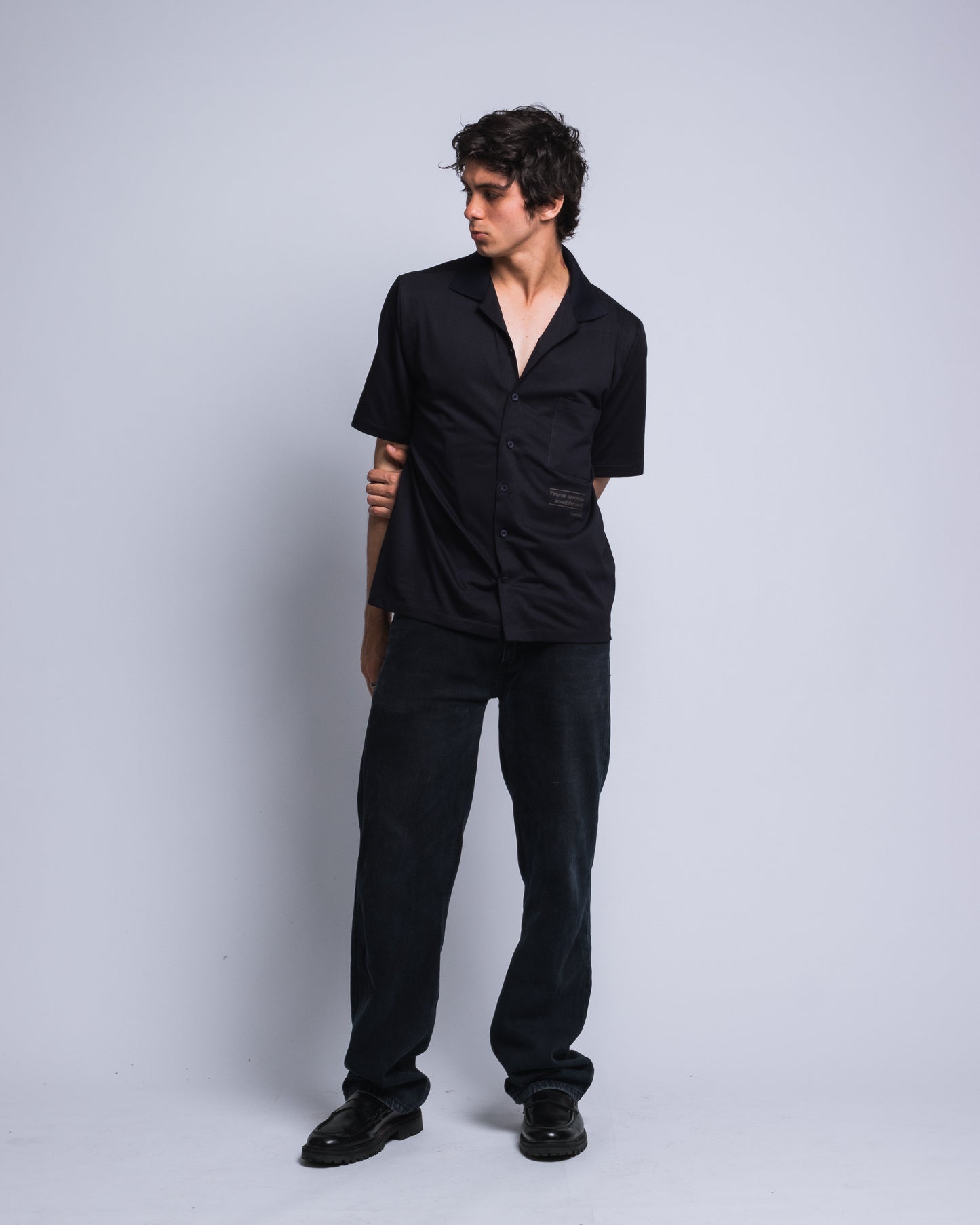 Camisa Savage Azul Noche