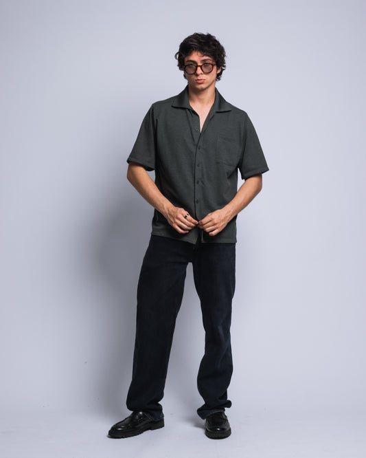 Camisa Savage Verde botella