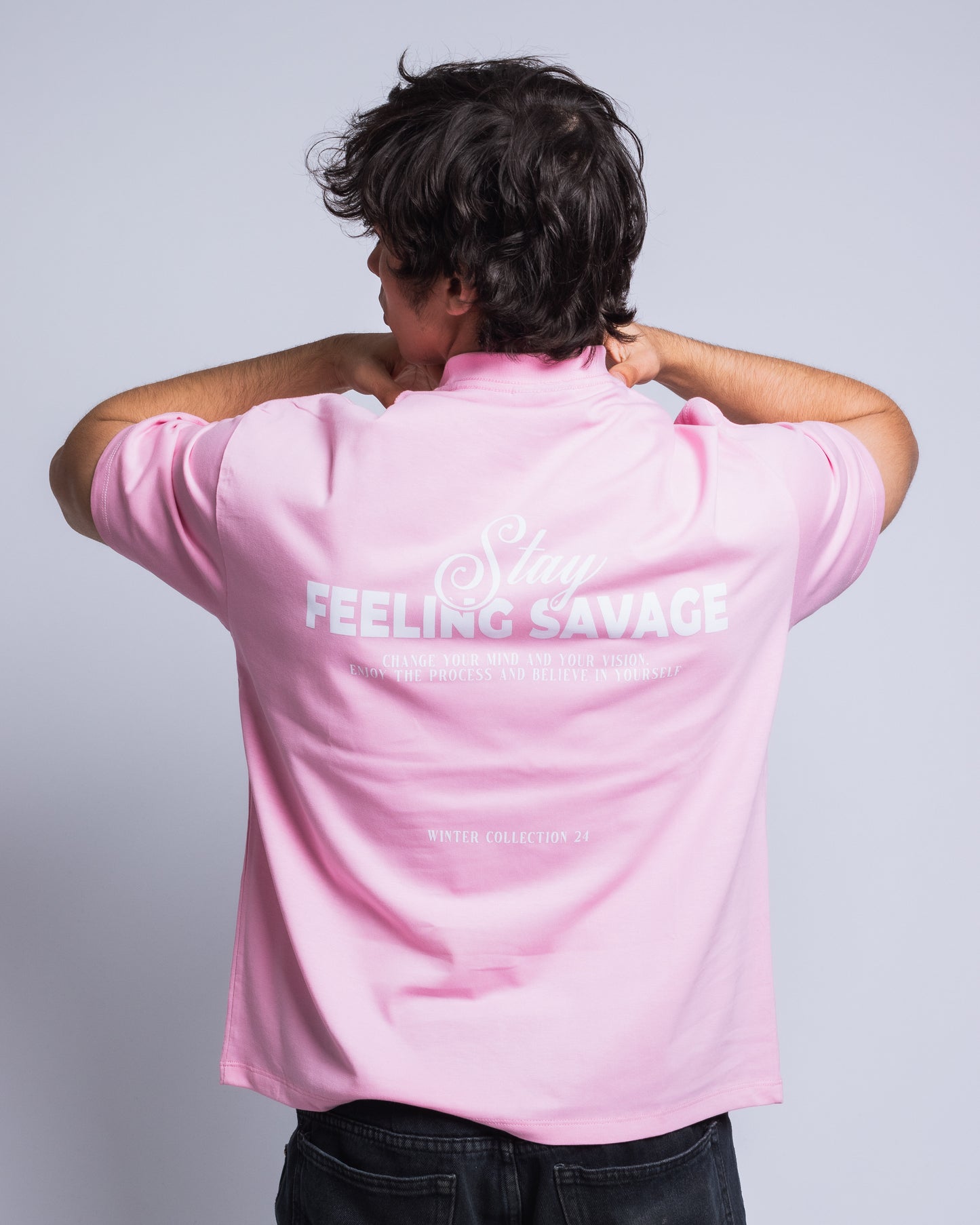 Polo Rosado Stay Feeling