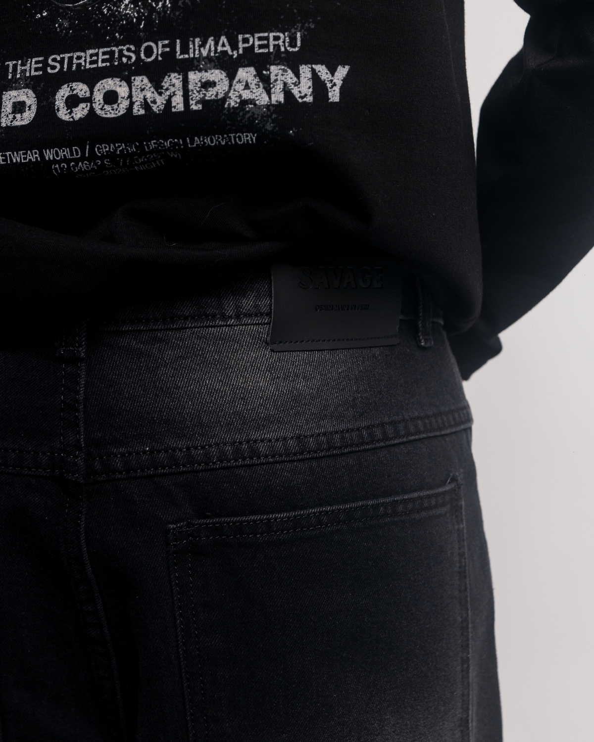 Baggy Jean negro