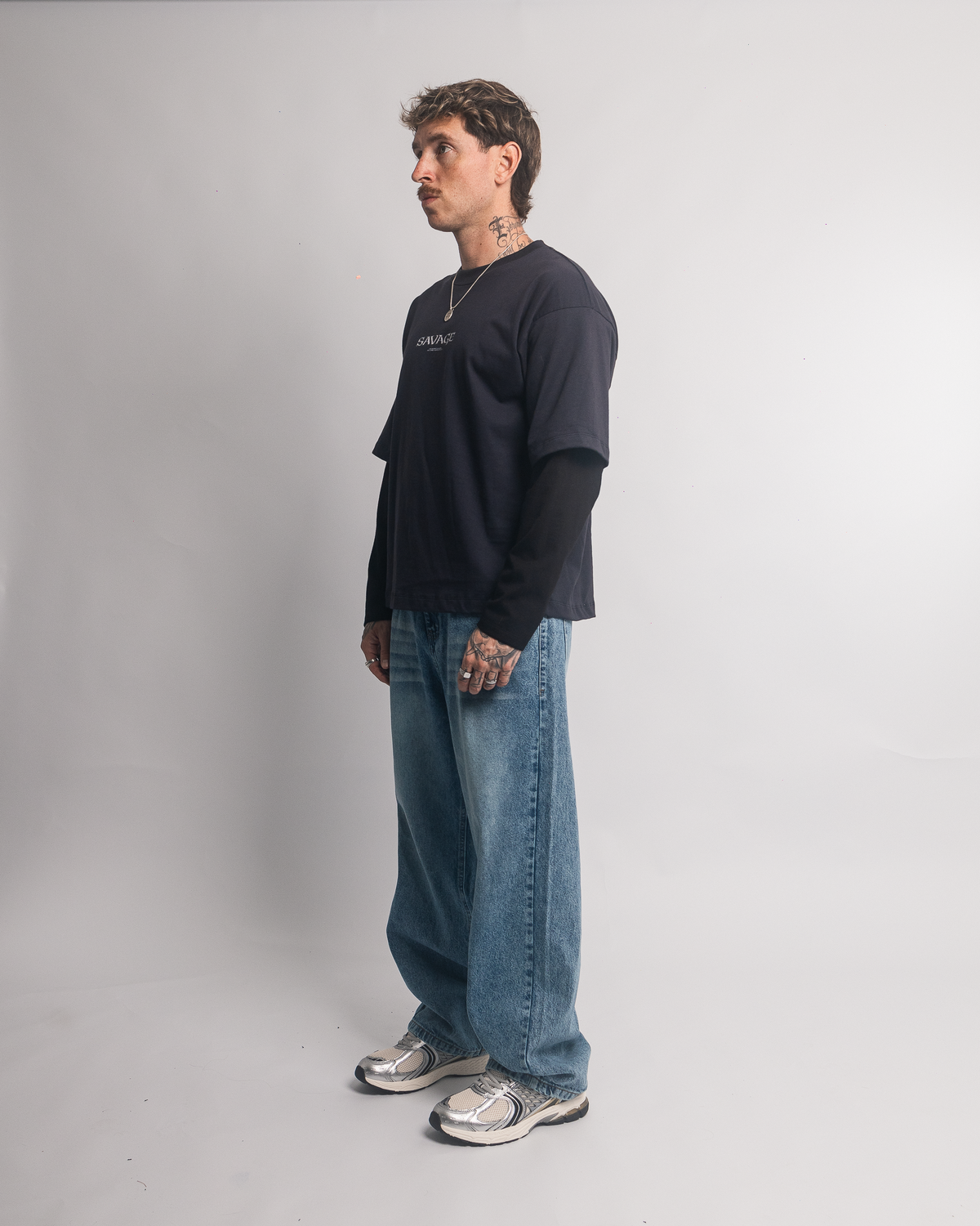 Baggy Jean blue denim