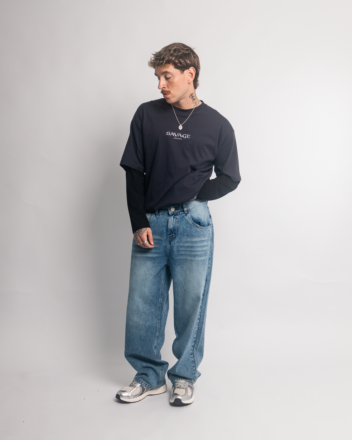 Baggy Jean blue denim