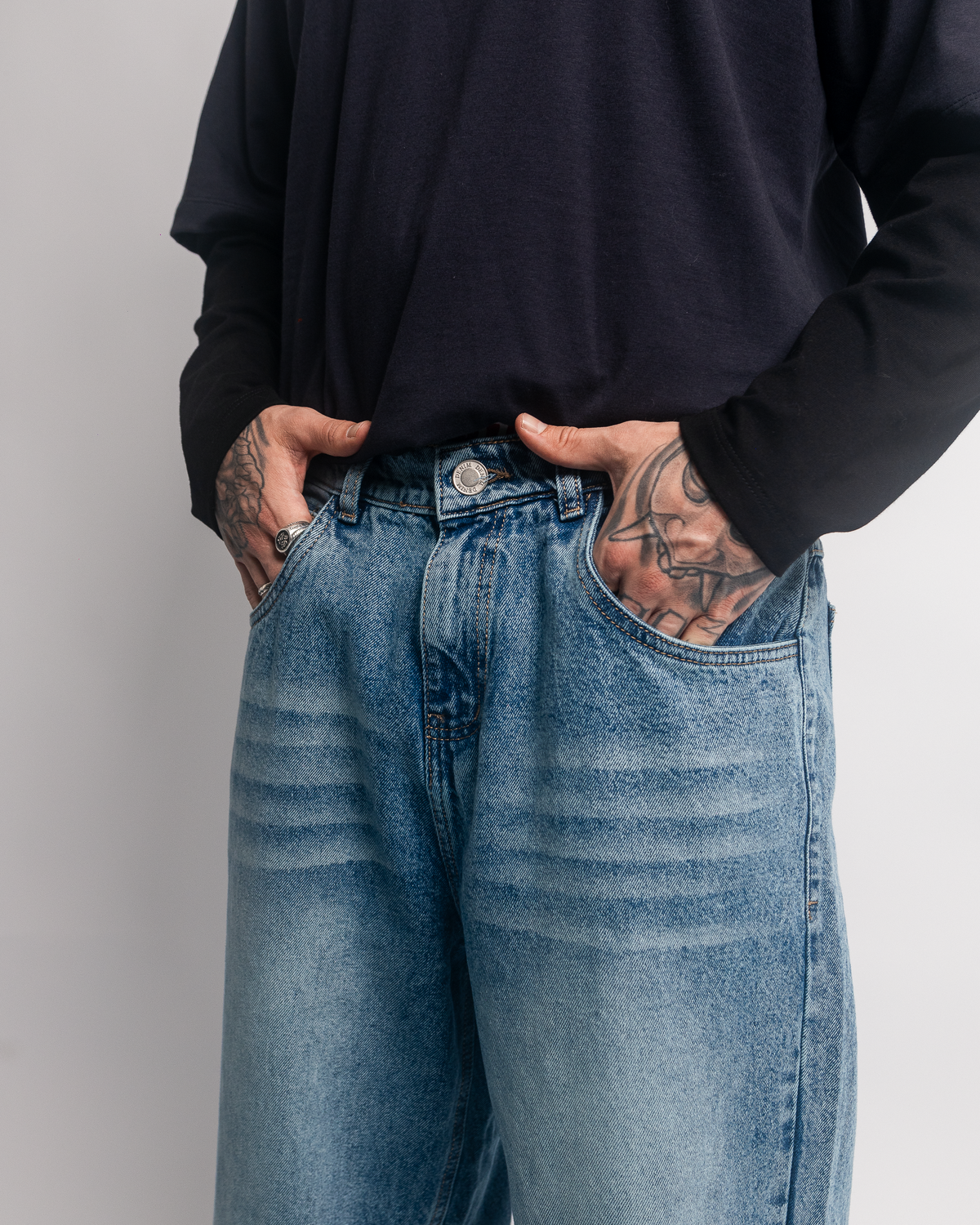Baggy Jean blue denim