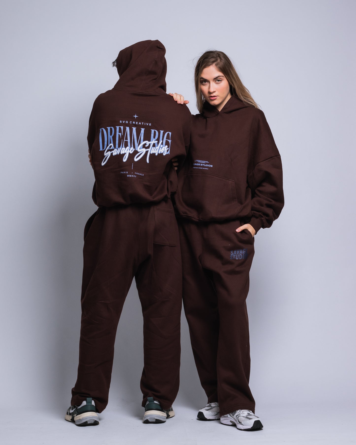 Hoodie Marron