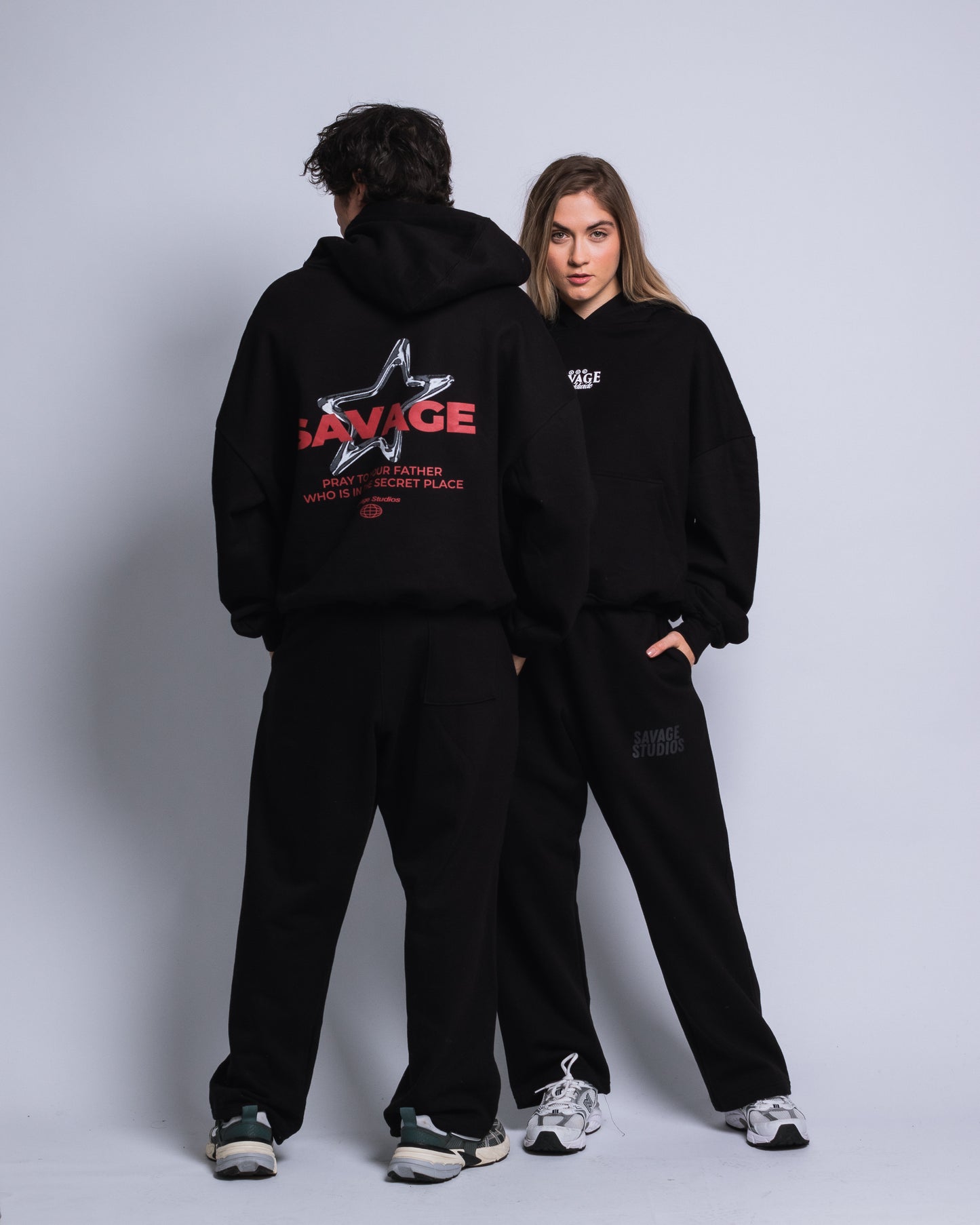 Hoodie Negro Star
