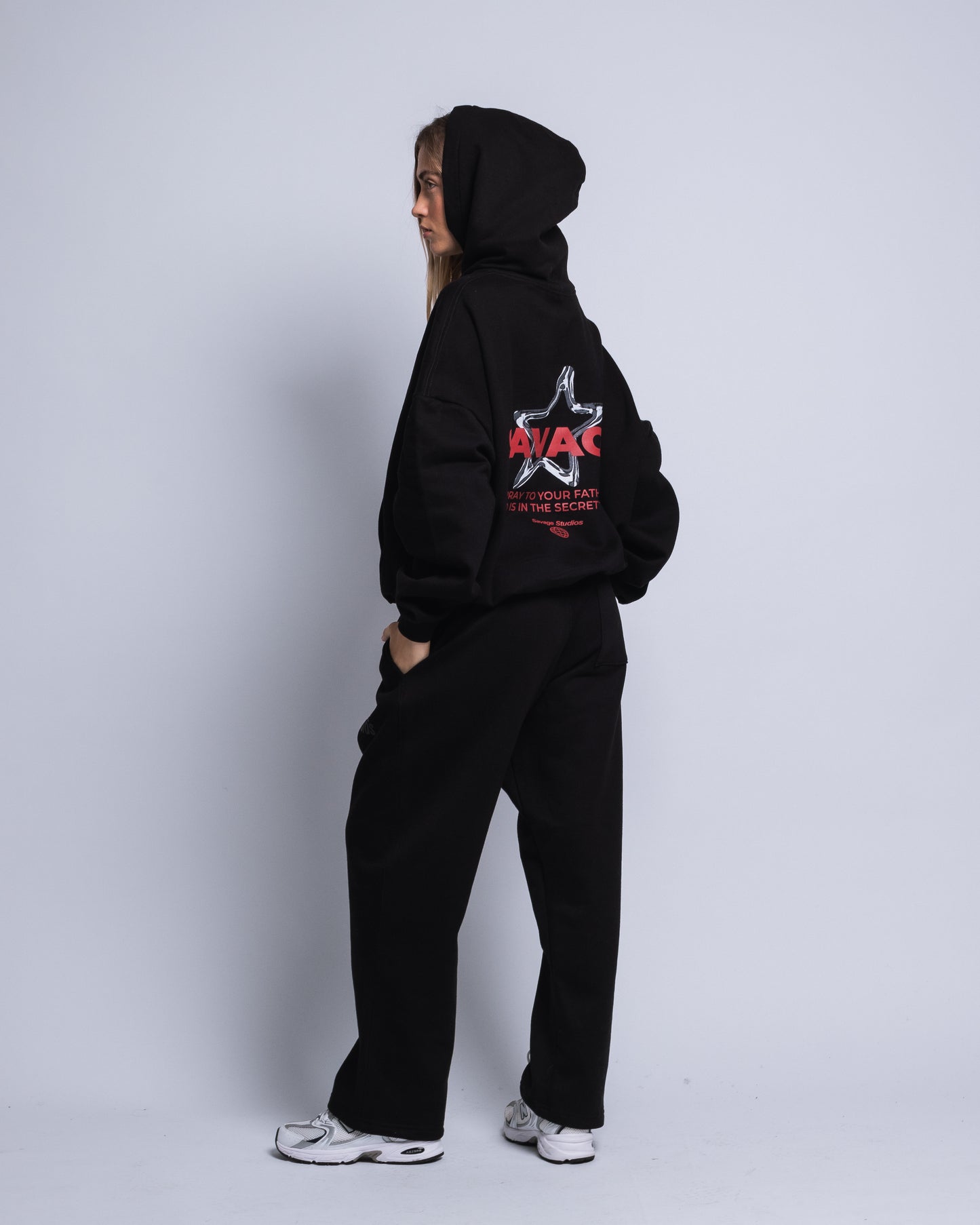 Hoodie Negro Star