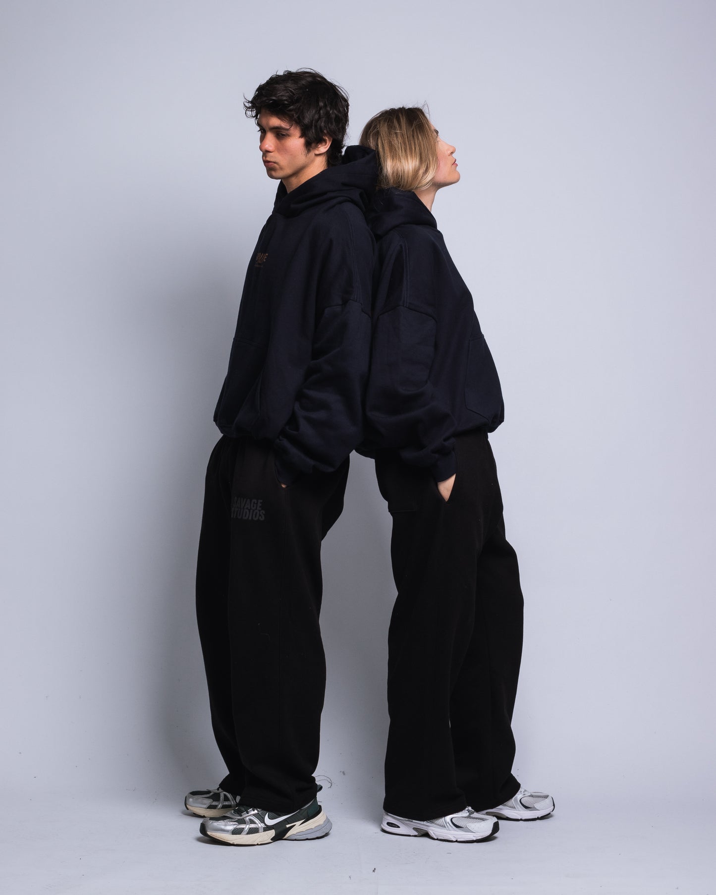 Hoodie Blue dark