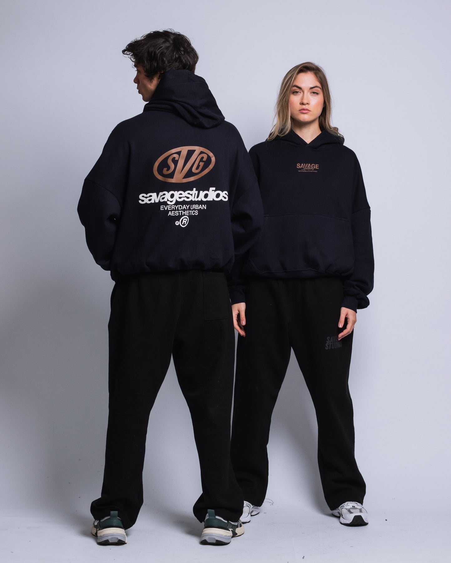 Hoodie Blue dark